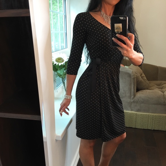 ann taylor loft wrap dress